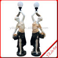 Western White Marble Light Statue (YL-R091)